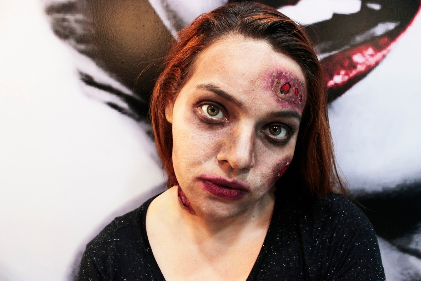 Seguindoalinha: Especial Halloween - Maquiagem de zumbi por Studio Retrô